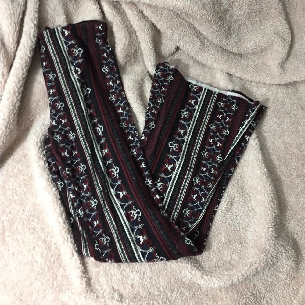 H&M High Waisted Hippy Pants Bell Bottoms